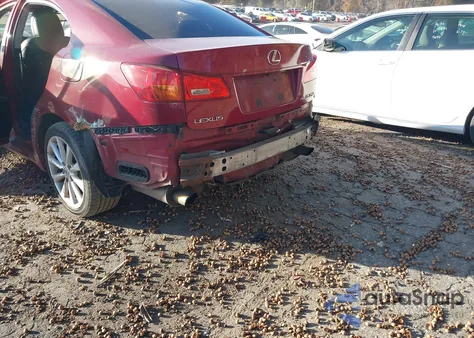 2009 Lexus Is 250 from USA, damaged, VIN JTHCK262695033045